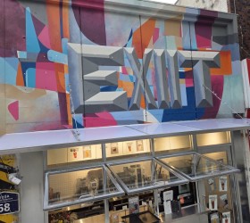 을지로 카페 복층렉산, 아연각 캐노피 제작&시공